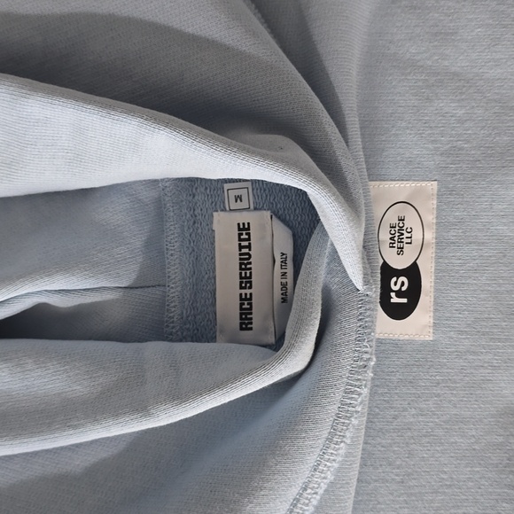 Race Service Blue Hoodie with RS Logo - Picture 2 of 6
